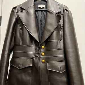 AMELIA VEGAN LEATHER JACKET